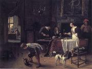 Jan Steen Easy come,easy go oil painting